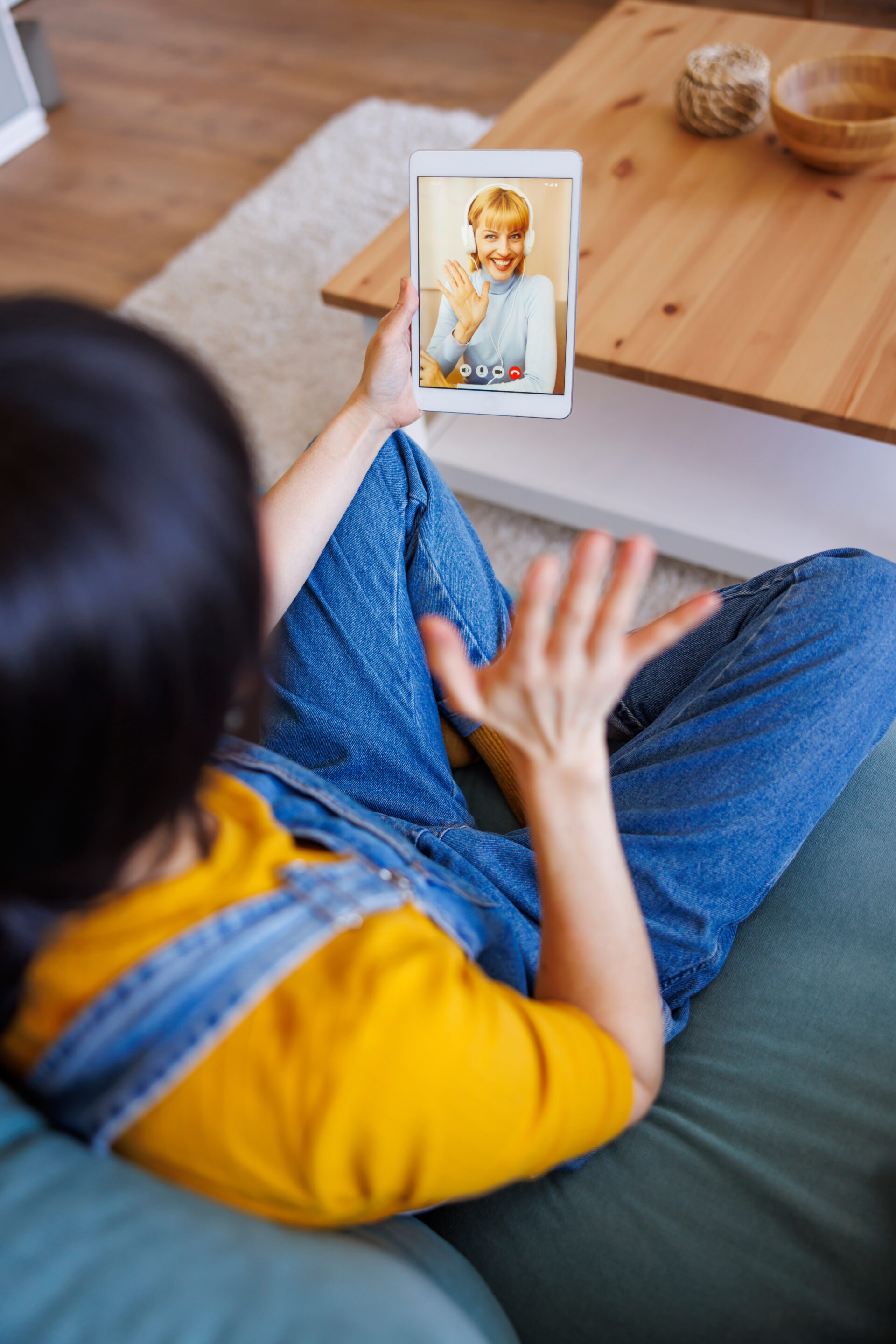 woman having video call using tablet computer whil 2024 02 29 16 17 55 utc e1785482301306